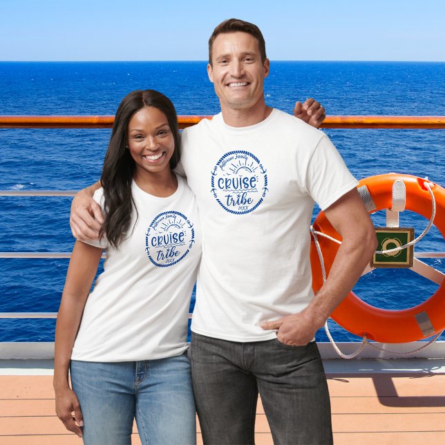 Camiseta Diseño de la marina de vacaciones de la tribu de c (Subido por el creador)