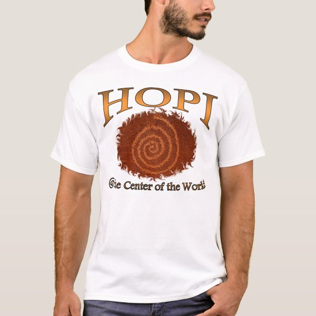 Camiseta Diseño de la migración del Hopi (Anverso)