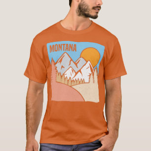 Camiseta Diseño de la montaña Naturaleza Montana para Monta