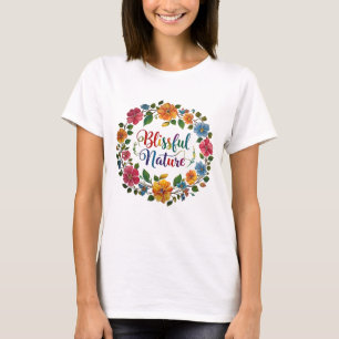 Camiseta Diseño de la naturaleza bendita - por Maaya_Prints