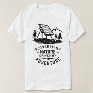 Camiseta Diseño de la naturaleza de la aventura de camping 