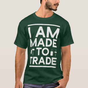 Camiseta Diseño De La Negociación De Valores Hecha A Regalo