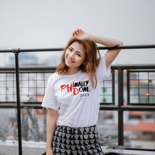 Camiseta Diseño de la oferta de graduación de PHD divertida (Subido por el creador)