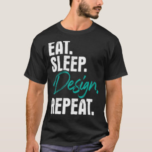 Camiseta Diseño de la oficina interior de repetición de sue