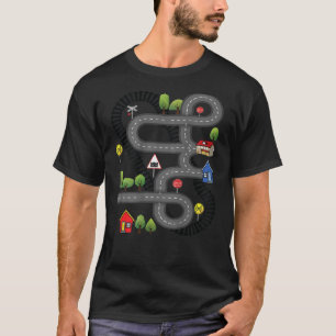 Camiseta Diseño de la parte posterior del Playmat de la pi