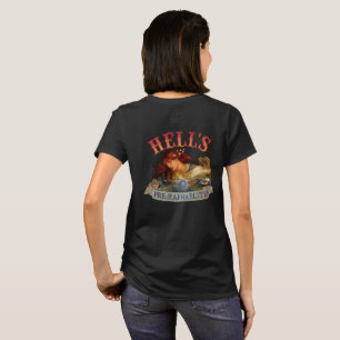 Camiseta Diseño de la parte posterior del Pre-Raphaelite