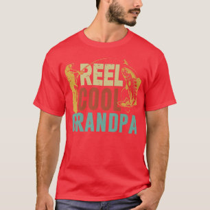 Camiseta Diseño de la pesca del abuelo de Guay Reel Mens, p