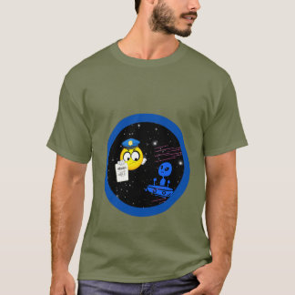Camiseta Diseño de la policía espacial