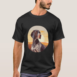 Camiseta Diseño de la raza de perros con pelo de peluche de