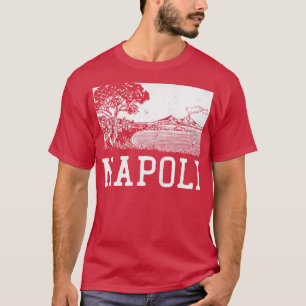 Camiseta Diseño de la región italiana Napoli Retro