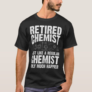 Camiseta Diseño de la ropa de químicos retirados