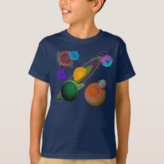 Camiseta Diseño de la Sistema Solar