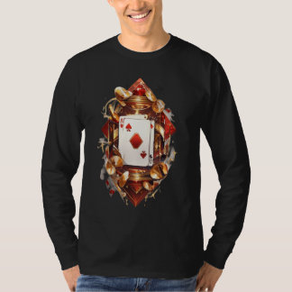 Camiseta Diseño de la tarjeta Ace of Spades