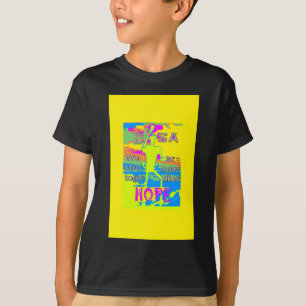 Camiseta Diseño de la Unidad de Estados Unidos: esperanza y