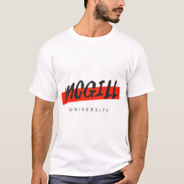 Camiseta Diseño de la Universidad McGill 12 (Anverso)