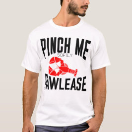 Camiseta Diseño de langosta roja para los amantes de las ma