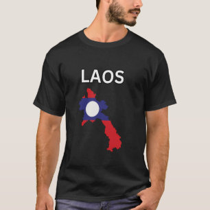 Camiseta Diseño de Laos