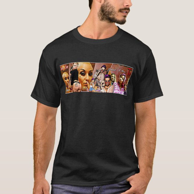 CAMISETA DISEÑO DE LAS HECES DE LANA (MAMÁ ENTINTADA) (Anverso)
