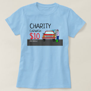Camiseta Diseño de lavado de coches, evento de lavado de co