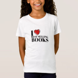 Camiseta Diseño de Lector Clásico "Amo los Libros Más Vendi