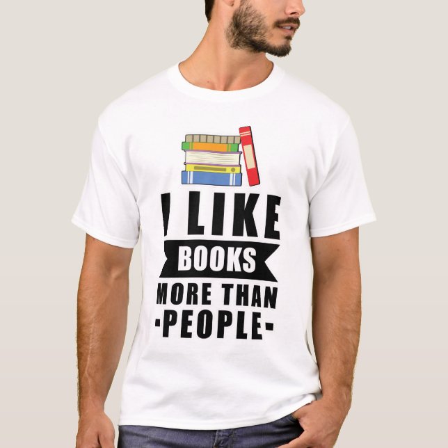 Camiseta Diseño de lectura divertida (Anverso)