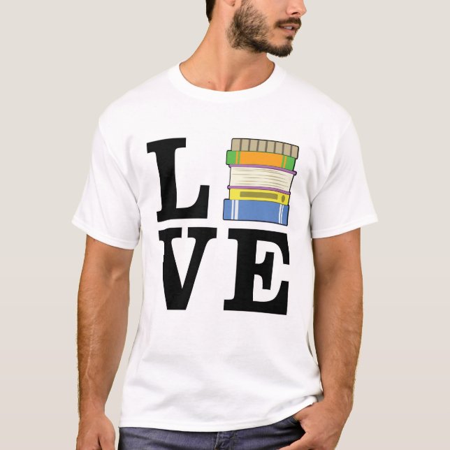 Camiseta Diseño de lectura divertida (Anverso)