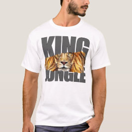 Camiseta diseño de león