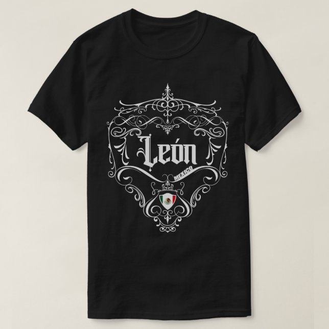 Camiseta Diseño de Leon Vintage (Diseño del anverso)