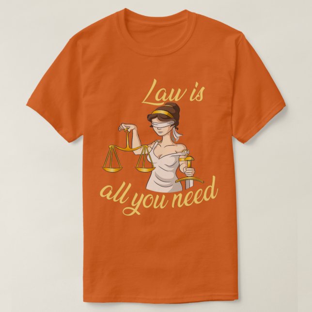 Camiseta Diseño de leyes (Diseño del anverso)