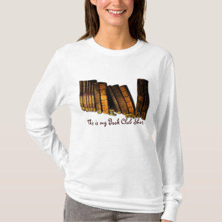 Camiseta Diseño de libros antiguos de grupos de lectura de 