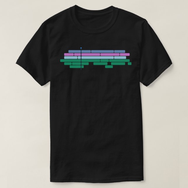 Camiseta Diseño de línea de tiempo original Premier Pro Cla (Diseño del anverso)