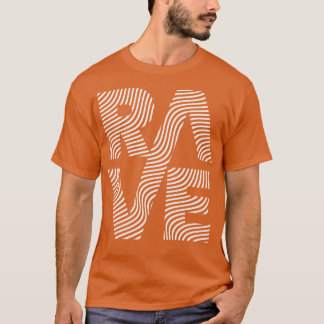 Camiseta Diseño de líneas de trama