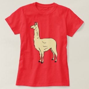 Camiseta Diseño de Llama Adorable #1
