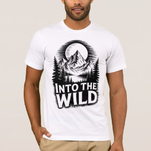 Camiseta Diseño de Logo Into the Wild