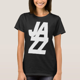 Camiseta diseño de logotipo de Bold Jazz Music