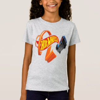 Camiseta Diseño de logotipo de llama de pista de carreras d