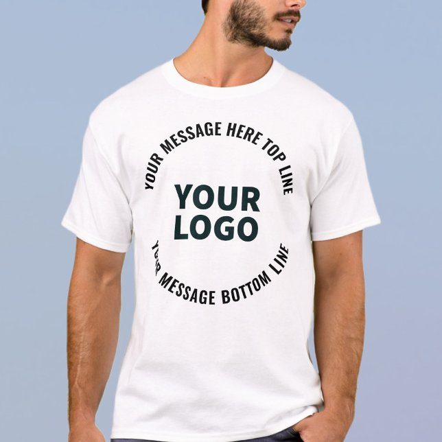 Camiseta Diseño de logotipo o imagen | Texto editable en ne (Subido por el creador)