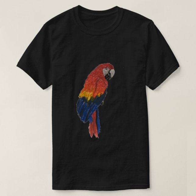 Camiseta Diseño de loros 3 (Diseño del anverso)