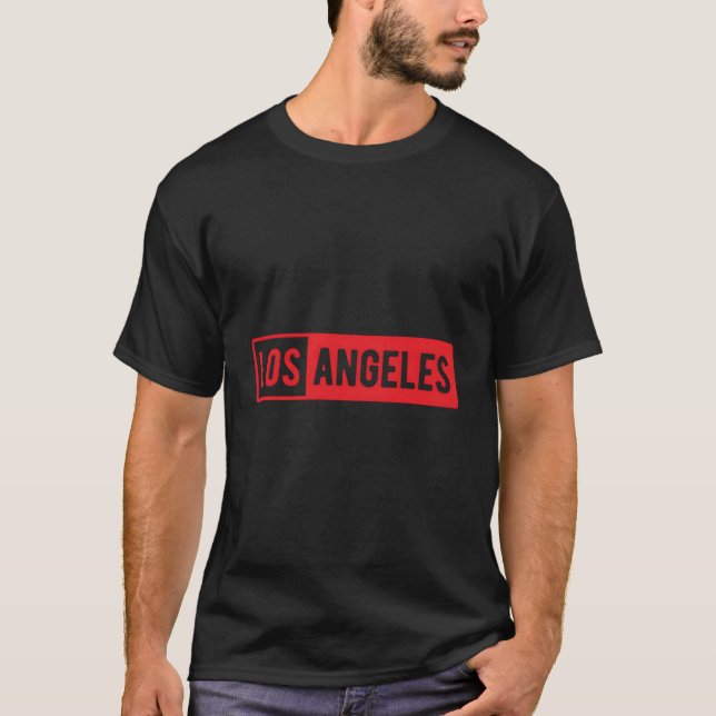 Camiseta Diseño de Los Ángeles La California (Anverso)