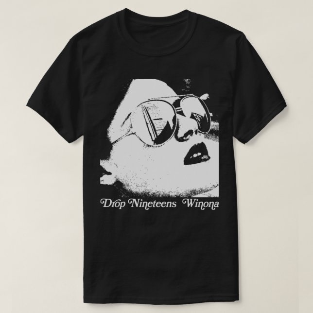 Camiseta Diseño de los fans de Shoegaze de Winona 90 (Diseño del anverso)