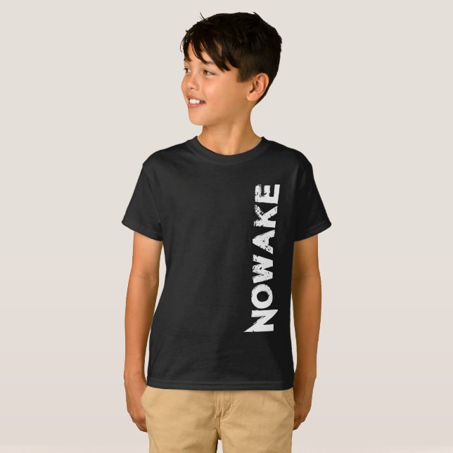 Camiseta Diseño de los niños de NOWAKE (Anverso completo)