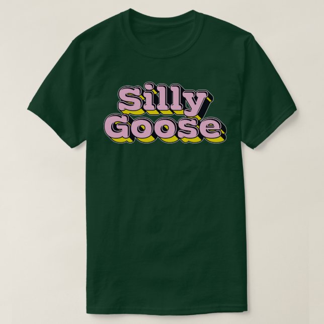 Camiseta Diseño de Lover de Meme Retro Silly Goose (Diseño del anverso)