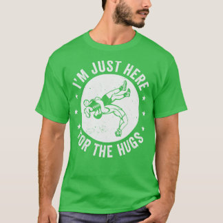 Camiseta Diseño de lucha libre divertida para hombres