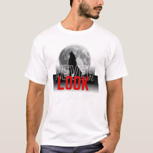 Camiseta Diseño de Luna Never Look Back