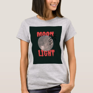 Camiseta diseño de luz de luna