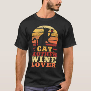 Camiseta Diseño De Madre Madre De Gato Y Gato De Gato De Ga