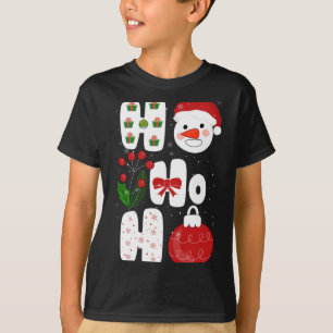 Camiseta Diseño de Magia Invernal Vector Retro Navidad Invi