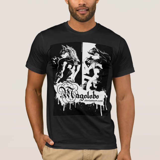 Camiseta Diseño de Magolobo´s Genaro y de Jenny (Anverso)