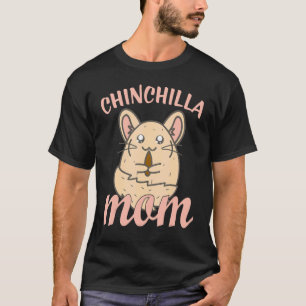 Camiseta Diseño de mamá de Cute Chinchilla