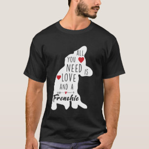 Camiseta Diseño de mamá de perro Frenchie para amantes de l